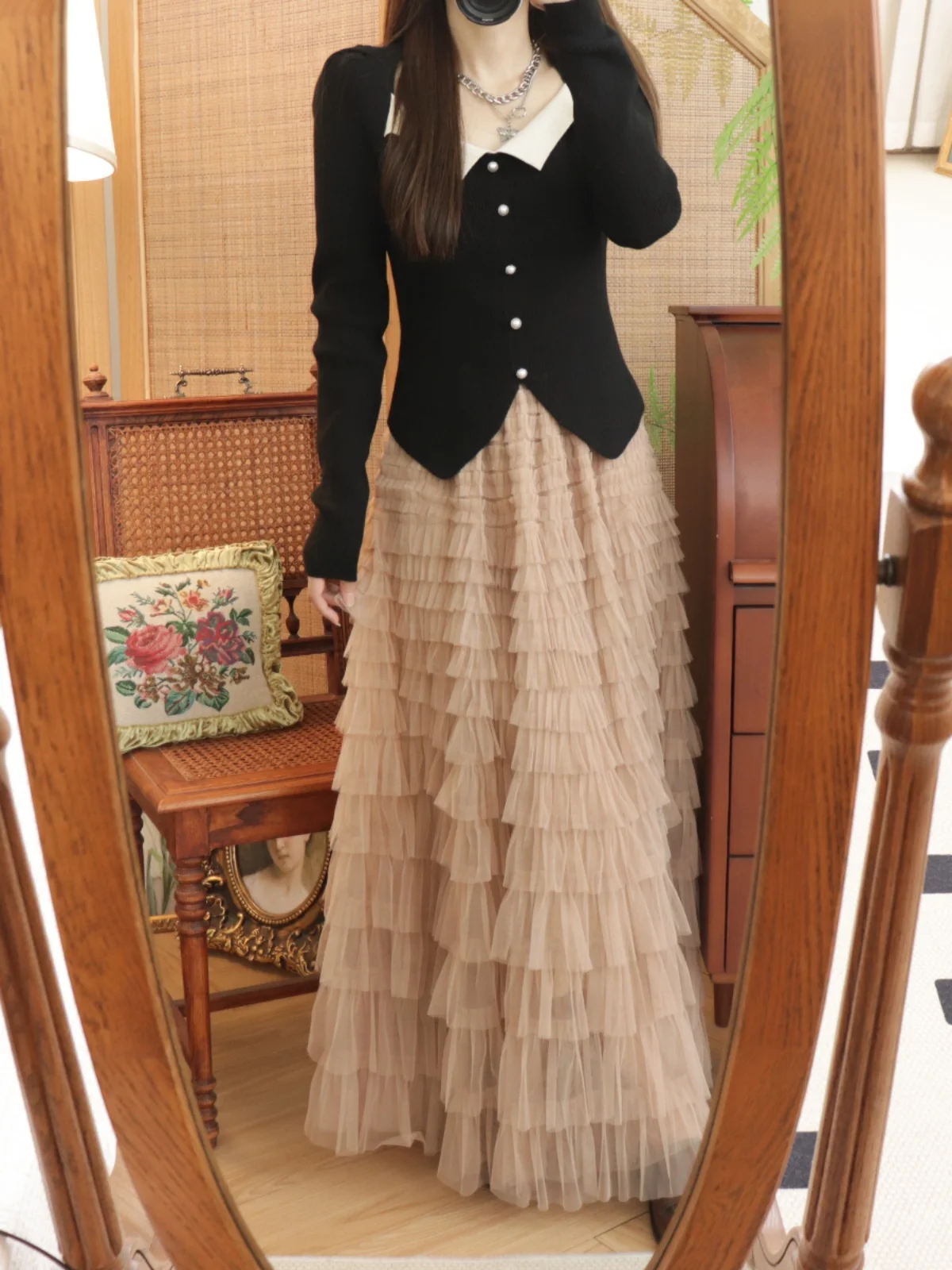 Pullover Pullover Pullover Frau 2000er Jahre japanischer Stil Tops süß geschichtet Weihnachten Urlaub Winter Festival professionell formell