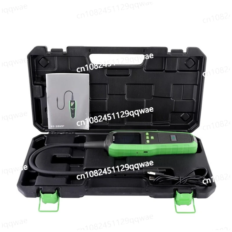 High Sensitivy ST-382P Automotive Coolant Leak Detector Air Conditioner Automotive Refrigerant Freon Leak Detector 3000mAH