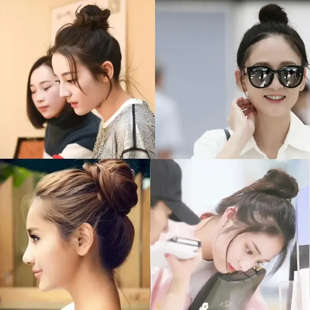 6/8/9,5 cm Magic Hair Bun Maker Eleganckie kobiety panie dziewczęta Magic Shaper Donut Opaski do włosów Kucyk Narzędzia do stylizacji włosów