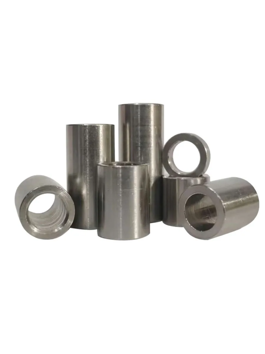 Joint de rondelle de bague en acier inoxydable 304, ID 17.1/18.1/19.1/20.1/25.1/30.1mm, manchon d'espacement rond creux non fileté