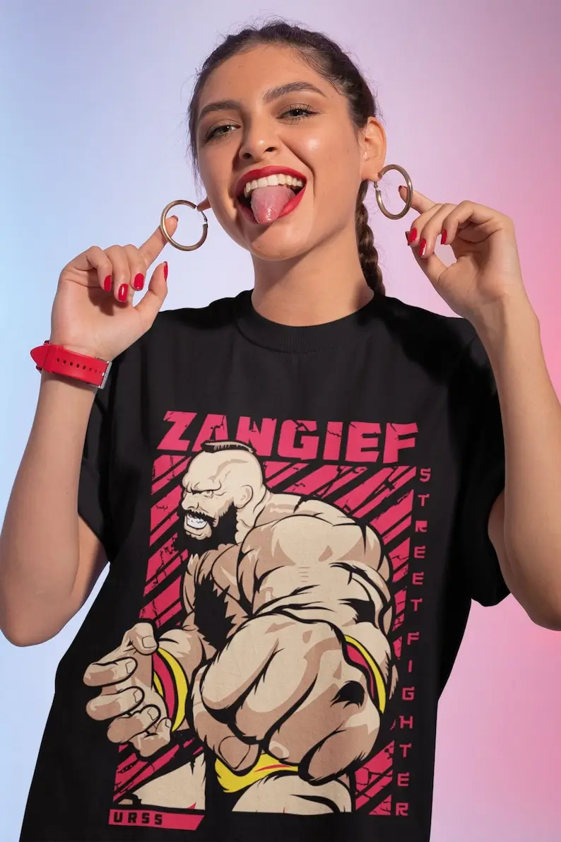 Zangief SFII Turbo Hyper Fighting Premium Unisex T-shirt