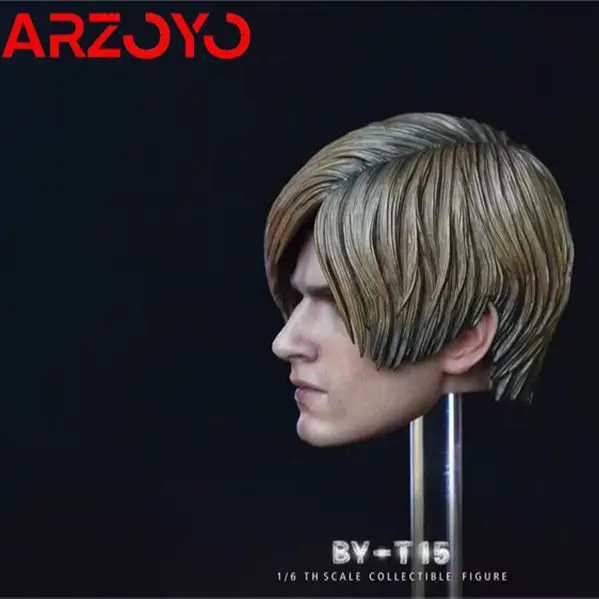 BY-ART BY-T15 Model głowy oficera policyjnego w skali 1/6, pasuje do figurek akcji 12-calowych, lalki, zabawki