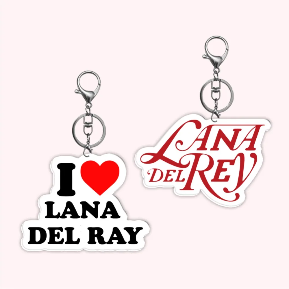 

Diy Creative Acrylic Keychain American Singer Love Alphabet Backpack Pendant Fashion Fashionable Accessories Holiday Gifts