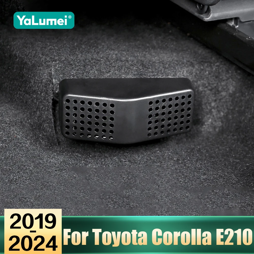Für Toyota Corolla E210 Hybrid 2019 2020 2021 2022 2023 2024 Auto Unter Sitz Outlet Hinten Klimaanlage Kanal Grille vent Abdeckung