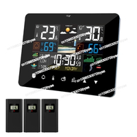 For FanJu Weather Station Wireless Digital Indoor/Outdoor Forecast with Touch Screen Table Desk