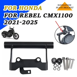 Per Honda REBEL1100 CMX1100 CMX 1100 CM REBEL 1100 accessori supporto per supporto per telefono cellulare supporto per piastra di navigazione GPS
