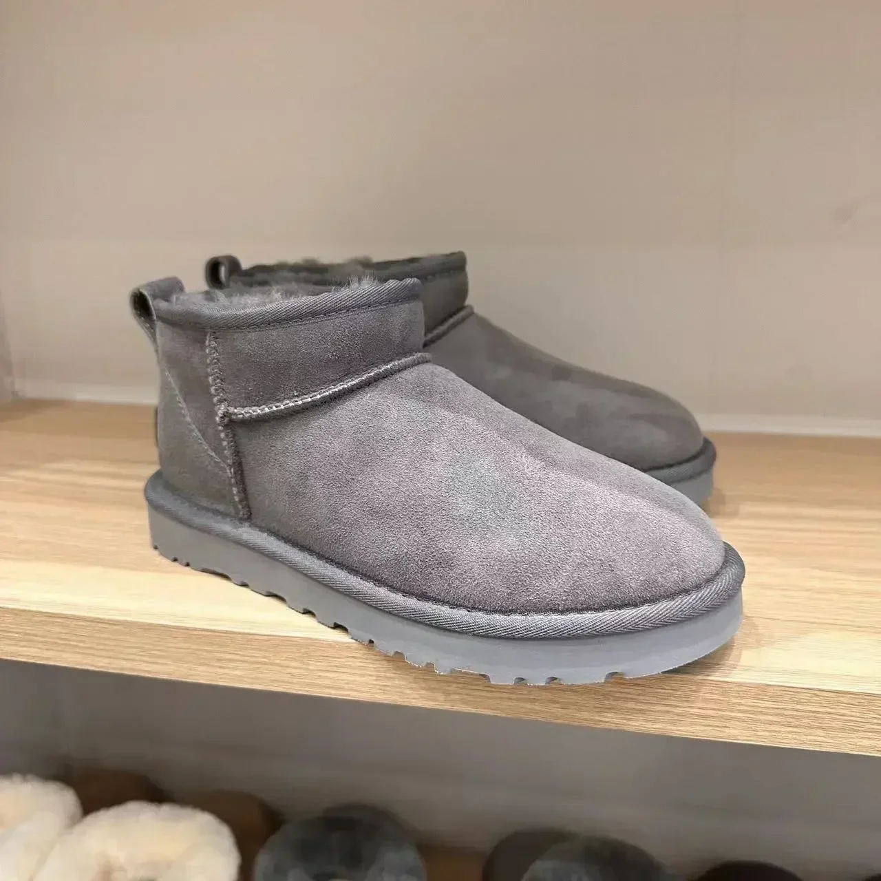 2024 New Classic Thickened Fluff Women\'s Snow Boots Comfortable Warm Ankle Boots Women Winter Women\'s Winter Warm Snow Boots