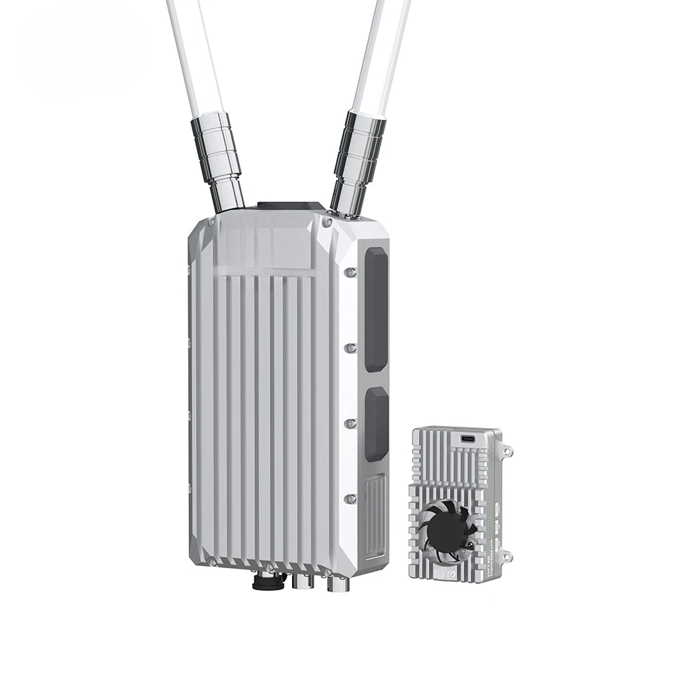 Communication micro base station/remote image integration