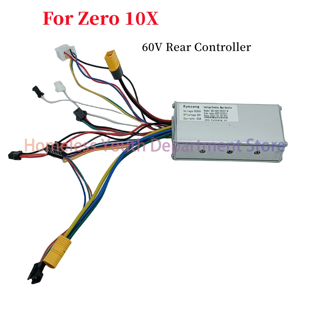 Front and Rear Controller for Zero 10X / Speedual 60V Electric Scooter Intelligent Brushless Motor Controller Spare Parts