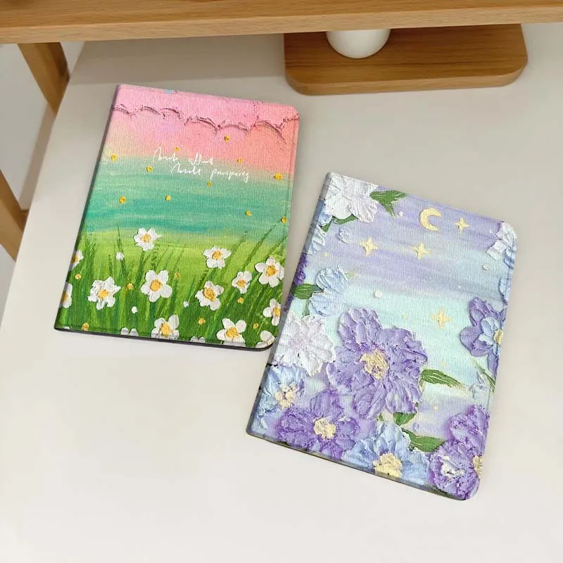 

Oil painting pattern design Tablet Case For Samsung Galaxy Tab S6 S8 S9 S10 Lite FE 10.4 11 Inch 2022 2024