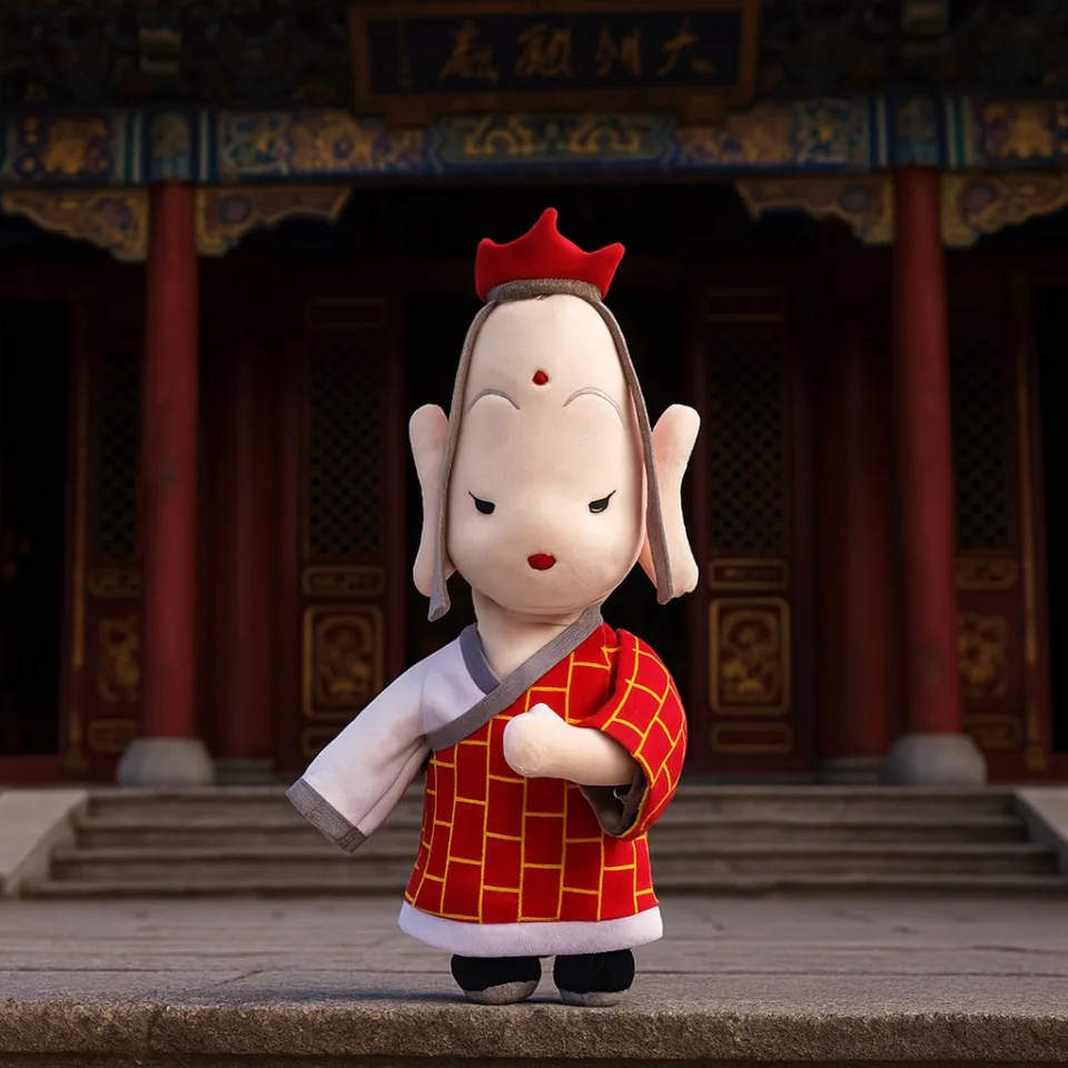 Plush Stuffed Animals Toy Journey To The West Doll 35cm Monkey King Tang Monk 5 Masters and Disciples Kawaii Plush Birthday Gift