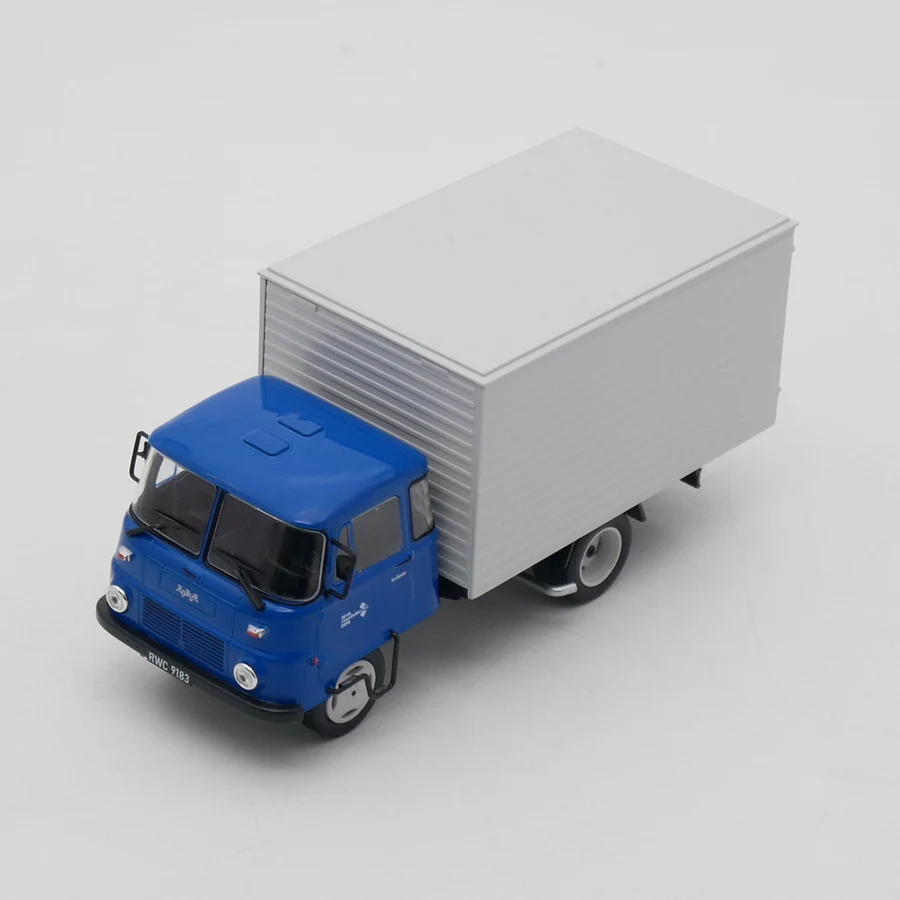 1:43 Scale Diecast Alloy Robot LO 3000 Box Truck Toys Cars Model Classic Adult Gift Nostalgia Collection Souvenir Static Display