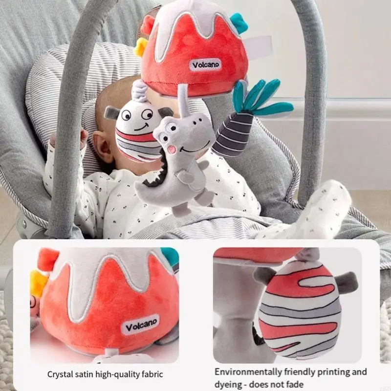 Giường trẻ tương tác J2HD động với những rung động nhẹ nhàng và giai điệu êm dịu của trẻ mẫu giáo