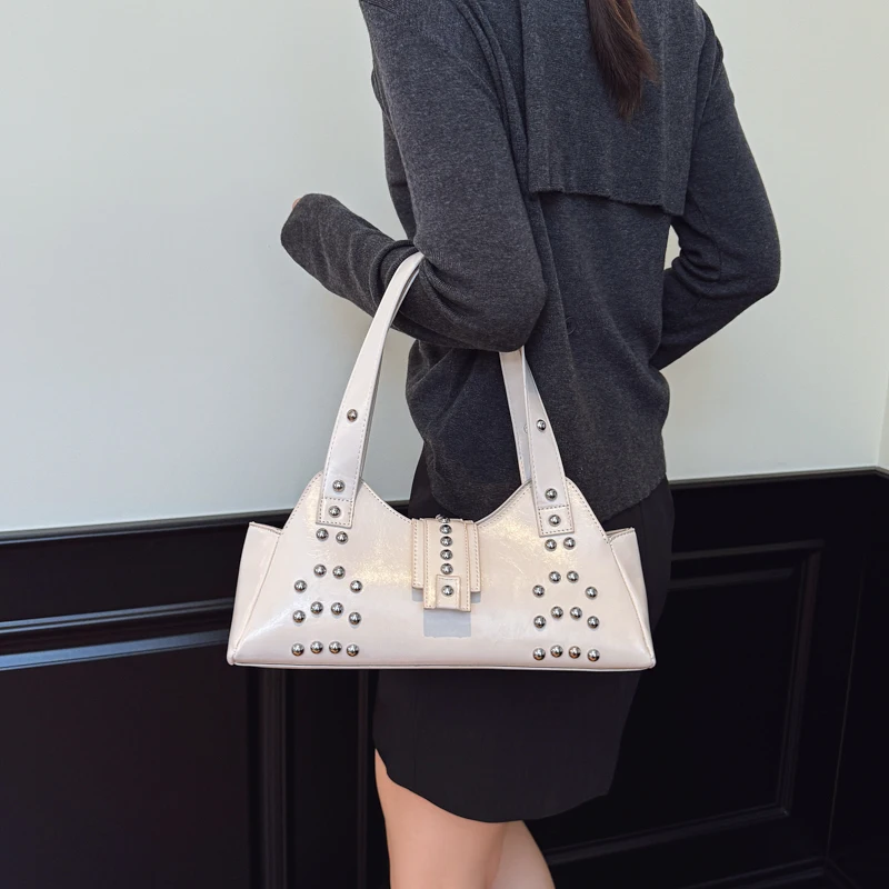 

Women High End Fashion Luxury Leather Tote Bag Elegant Shoulder Handbag Daily Crossbody Style