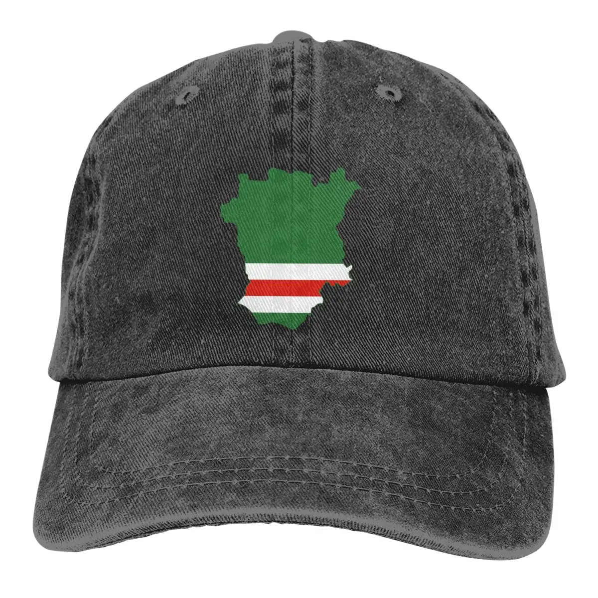 National Map Flag Ichkeria Baseball Caps Peaked Cap Republic Of Chechnya Chechen Sun Shade Hats for Men Women