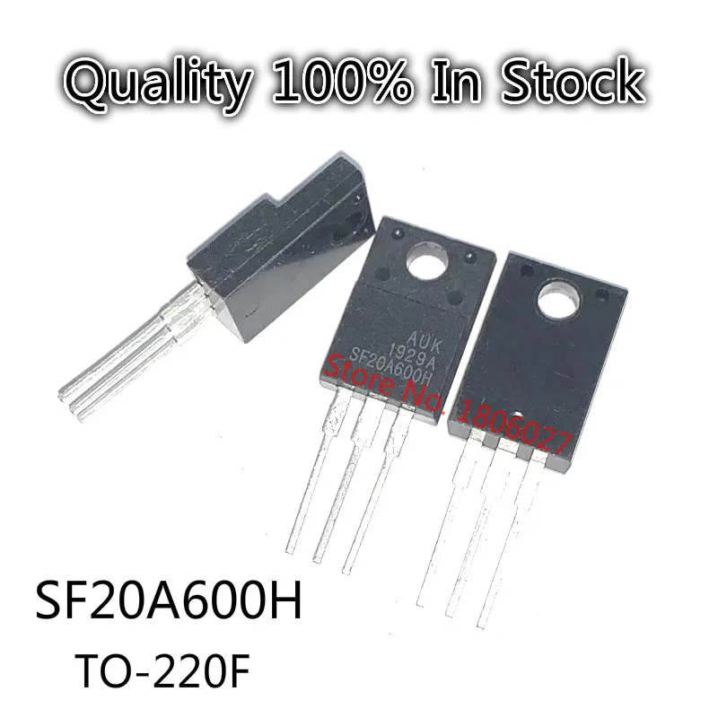 10PCS/LOT   SF20A600H   fast recovery diode SF20A600HPI 600V20A TO-220F