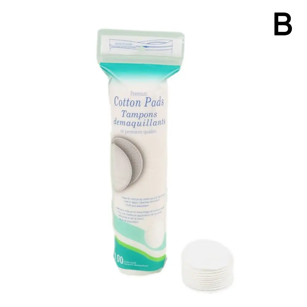 Maquiagens per il trucco Dischetti struccanti Sandwich Circolare in cotone Trucco Solido Disco per la pulizia Clean Fit Texture Rimozione del cotone Z0E1