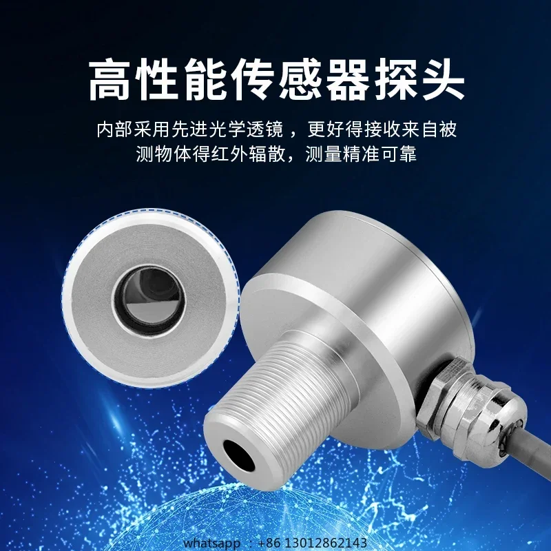 A4-20mA/RS485 Output  NewOn-line Industrial Infrared Temperature Sensor Non-contact Infrared Temperature Transmitter