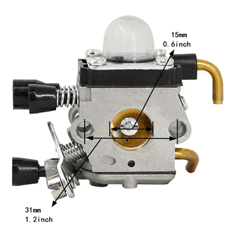 Carburetor Lawn Mower Carburetor ZAMA C1Q-S66/186 For Stihl FS45 46 55 85