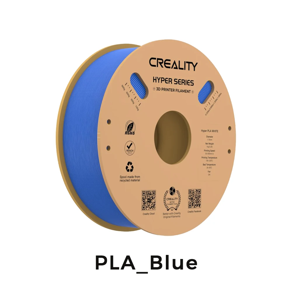 Creality Hyper Series PLA 3D-printfilament 1 kg 1,75 mm Hoge snelheid 3D-printmaterialen 10 kleuren beschikbaar