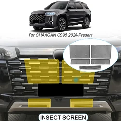 4pcs Car Insect-proof Air Inlet Protection Cover Airin Insert Net Vent Racing Grill Filter Accessory For CHANGAN CS95 2020-2025