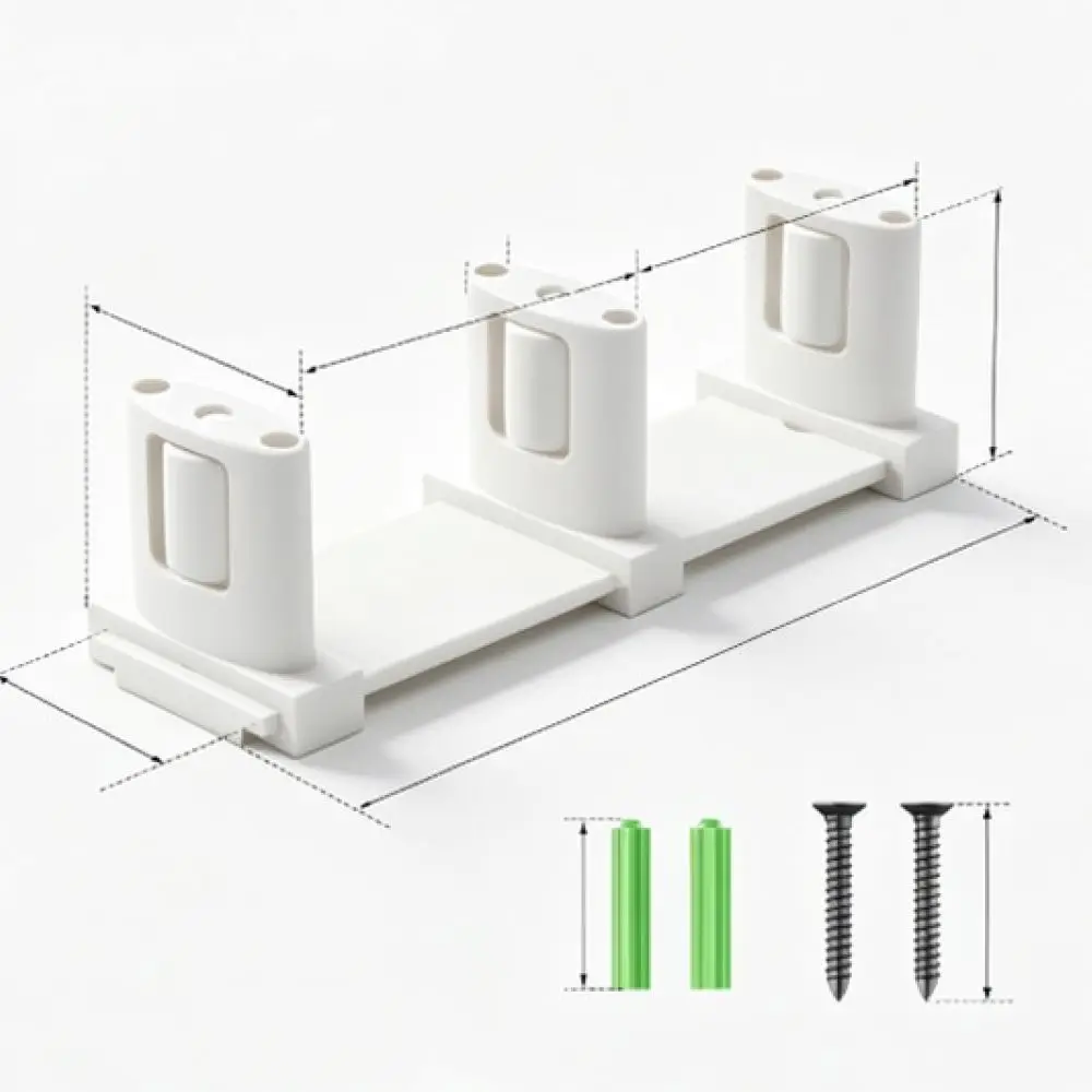 Heavy Duty Sliding Wardrobe Door Guide Adjustable Floor Track Roller Stabilizer For Smooth Operation Furniture Upgrade Parts