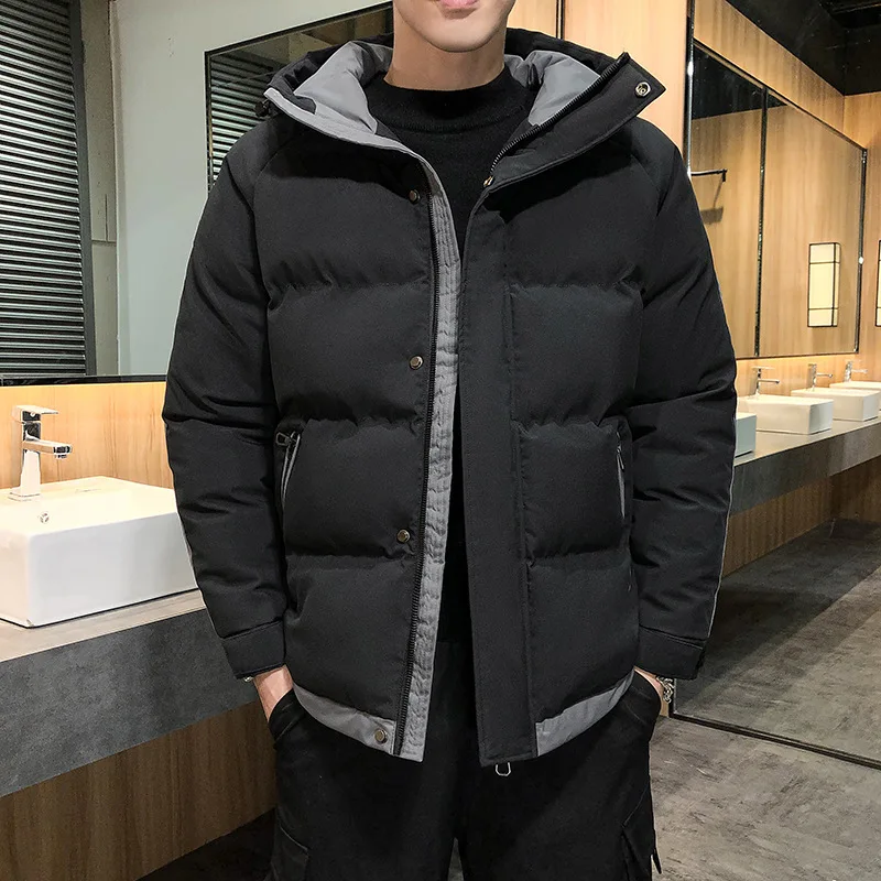 Brand Coats Men Winter Fashion Hooded Casual Outerwear Men Clothes 2024 Loose Thickened Plus Size 8XL Parkas Men Clothing