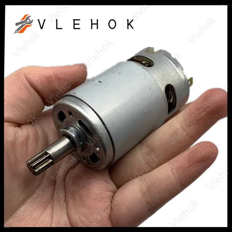 

Двигатель постоянного тока с 8 зубьями RS-550VD-6532 H3 для WORX 50027484 WU390 WX390 WX390.1 WX390.31 WU390.9 WX390.9 Для Rock Well H3 QN147Y12