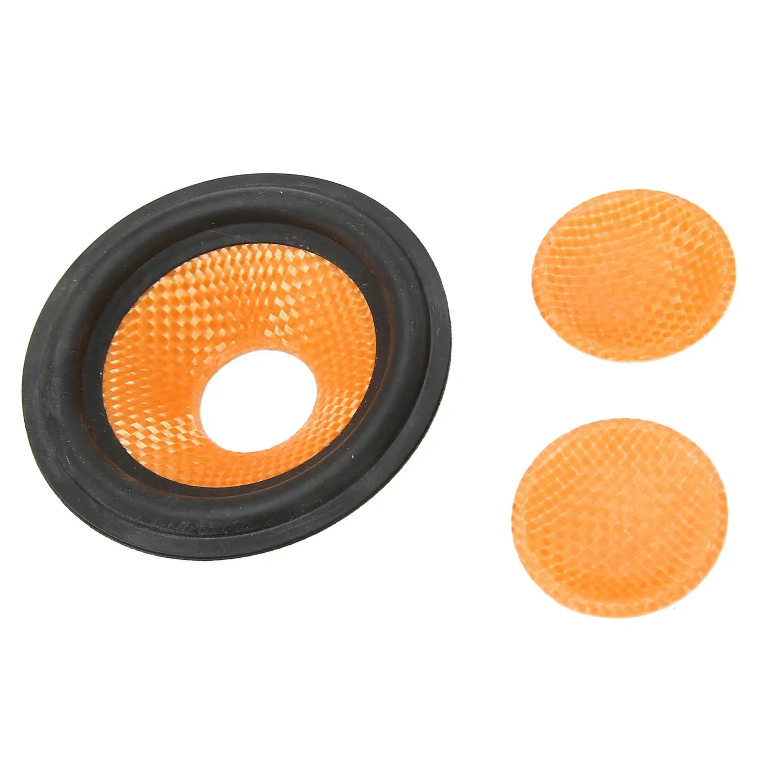 Speaker Woofer Repair Kit: Glass Fiber Cone, Rubber Surround, Dust Cap - 20m/26mm/36mm - Fits For 3/4/8 Inch Speakers