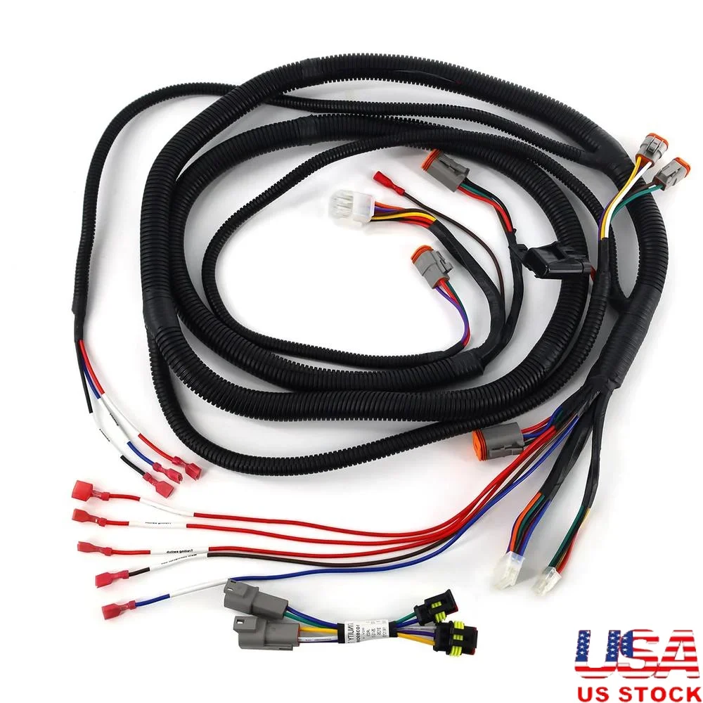 

Golf Cart Control Wiring Harness Precedent Controller 1515-5201 Mcor 2 4 Adapter Plug Play Replacement Durable Copper