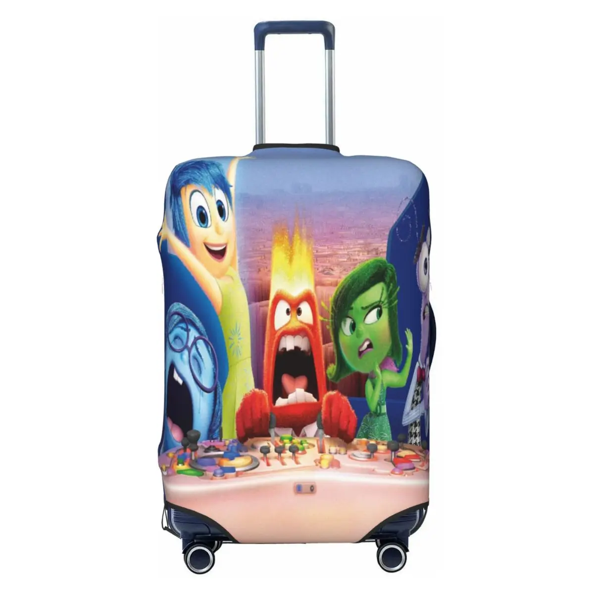 

Inside Out Luggage Cover Elastic Travel Suitcase Protective Covers Suit For 18-32 inch