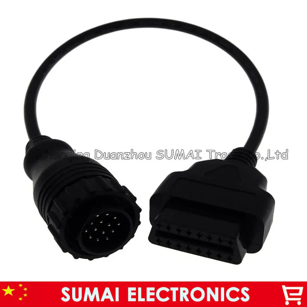 14 Pin to 16 Pin OBD2 cable connector,OBD2 conversion plug for BENZ SPRINTER etc.car