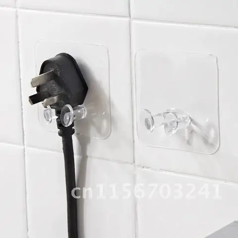 Bathroom Kitchen Hook Hanger Adhesive Self Coat Rustproof Hardware Towel Hook Wall Hook Robe Hook