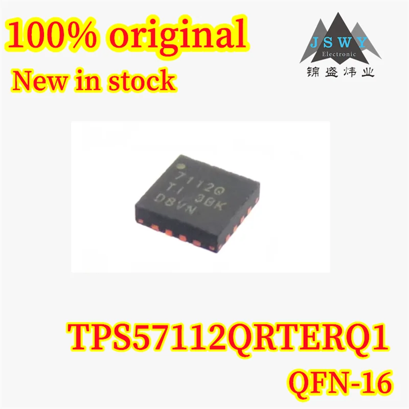 

(5/20PCS) TPS57112QRTERQ1 TPS57112Q 7112Q QFN-16 100% brand new original synchronous buck regulator chip with fast delivery