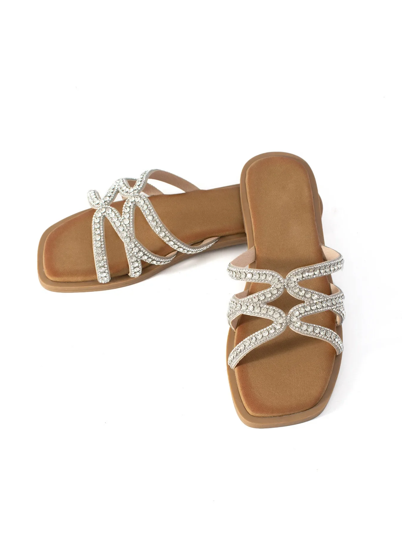 Sandalias planas a la moda para mujer, chanclas de estilo veraniego, zapatillas lisas, envío gratis #2024, 24060102