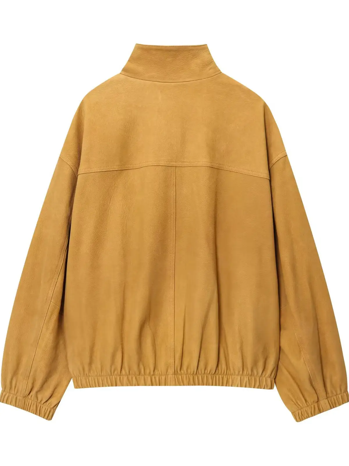 Chaqueta holgada de cuero para motocicleta para mujer, abrigo de piloto con un solo botón y cuello levantado, informal, de fibra de poliéster, largo, Sve ort...