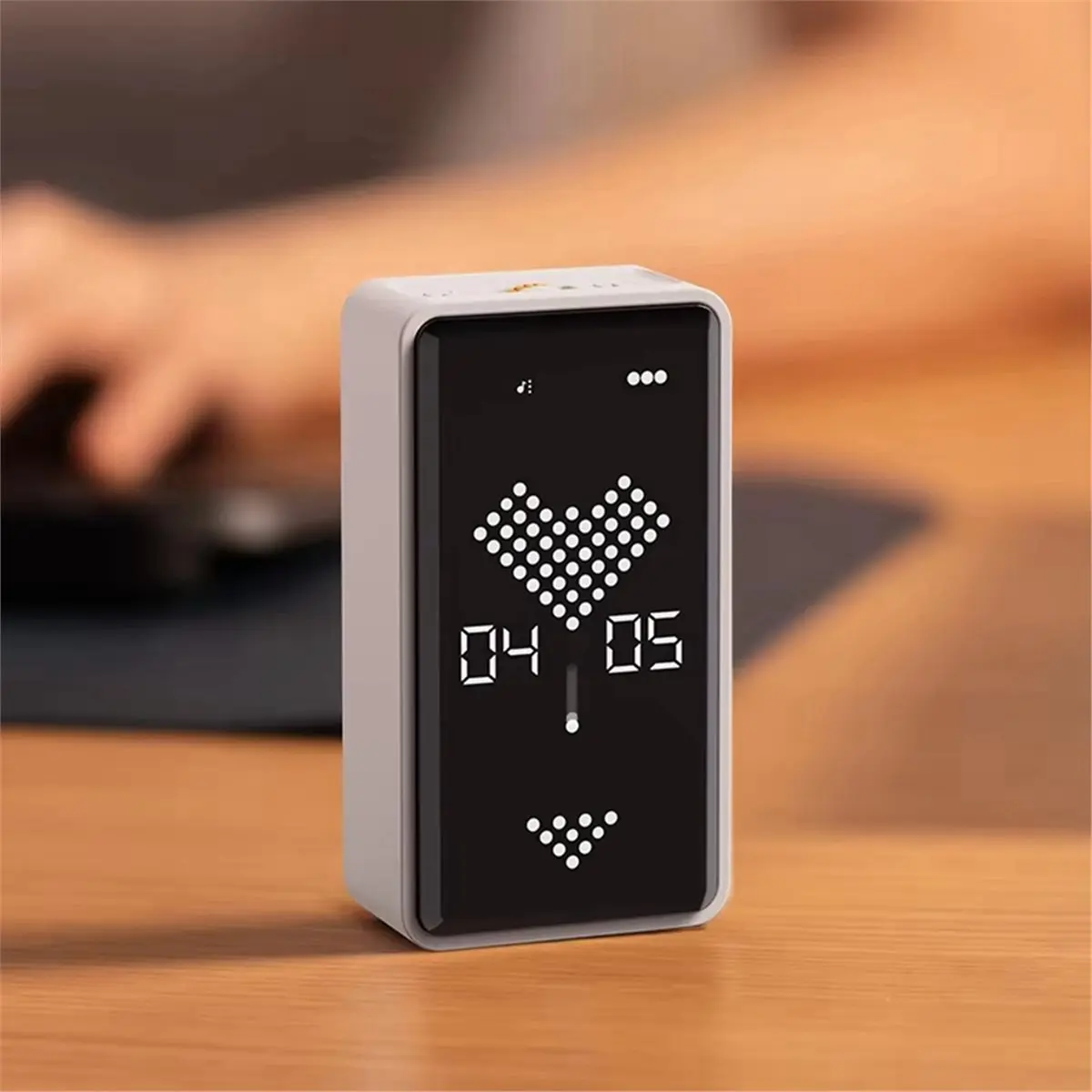 

Portable LED Kitchen Timer Digital Countdown Alarm Clock Manual Time Management Tool for Cooking, Learning Reminder