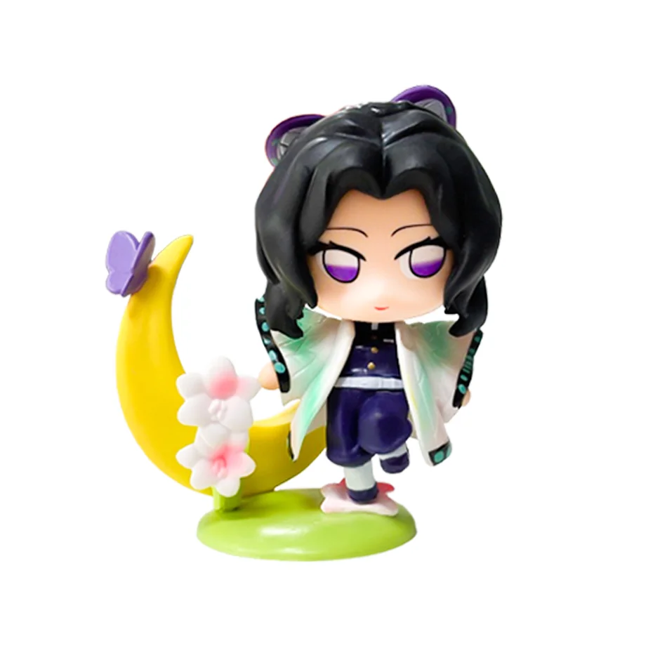 Demon Slayer Tanjiro Kamado Nezuko anime cartoon figuur blinde doos creatieve gepersonaliseerde standbeeld model ornament verrassing geschenkdoos