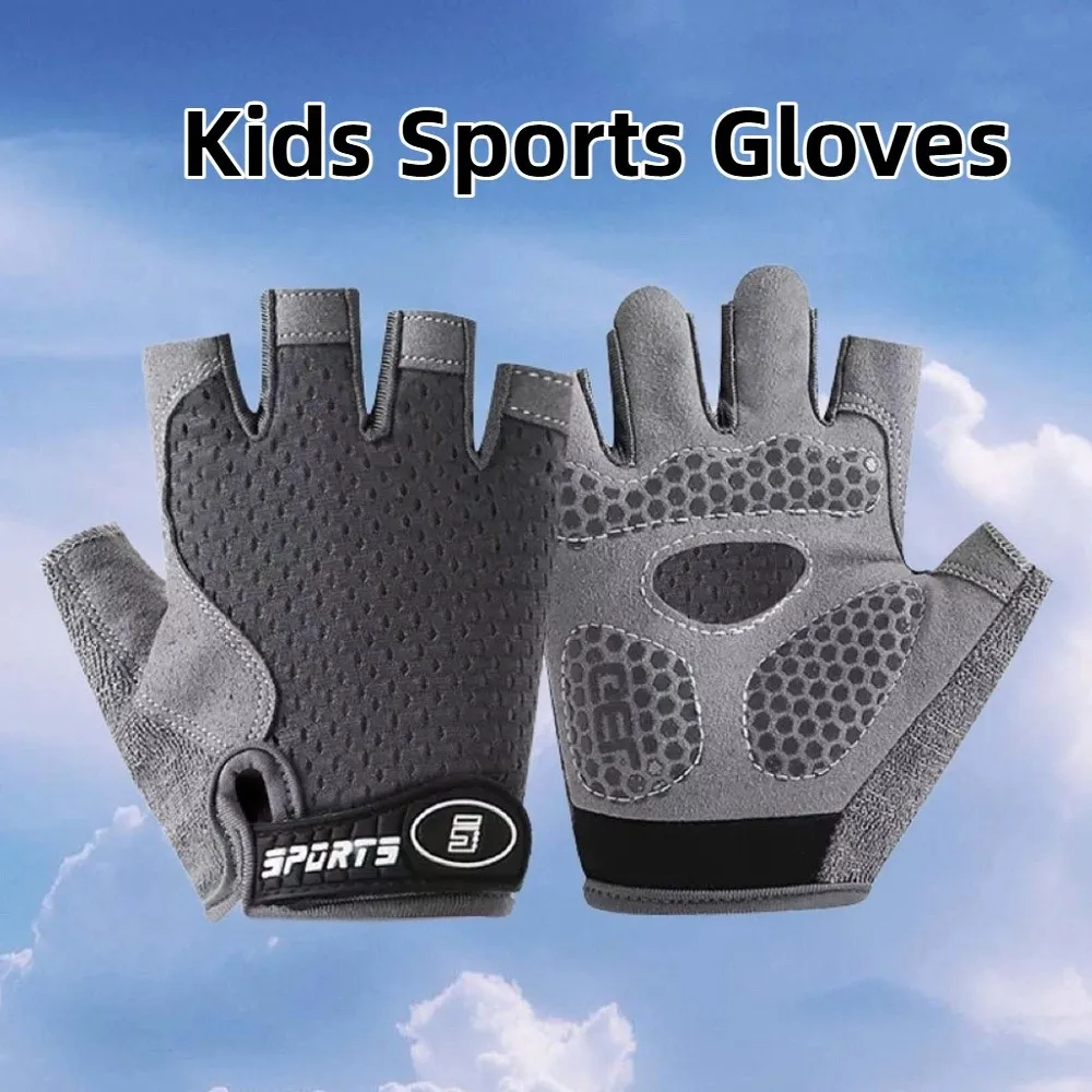 

Half Finger Sports Gloves Anti-Slip Shock-absorbing Fingerless Exercise Gloves Wear-Resistant Professional Cycling Gloves