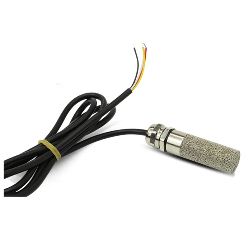 DC5-28V RS485 Temperature And Humidity Transmitter Modbus XY-MD03 Collector Temperature And Humidity -Metal Head Durable