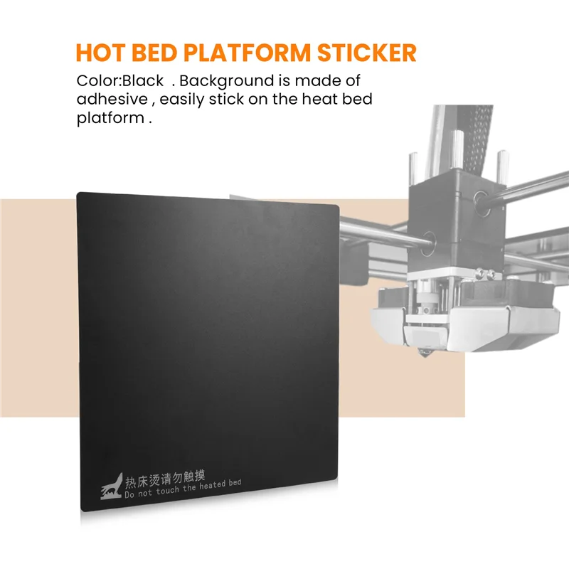 Accesorios de impresora 3D, gran oferta de verano, pegatina de plataforma de cama caliente de 235x235mm adaptada para Ender-2 Ender-3