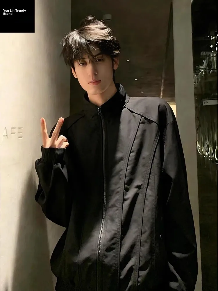 

Мужская демисезонная куртка Cleanfit Bla с воротником-стойкой, премиум-класса, с эффектом охлаждения, с декоративными элементами на плечах, рабочая одежда, пухонепроницаемая.