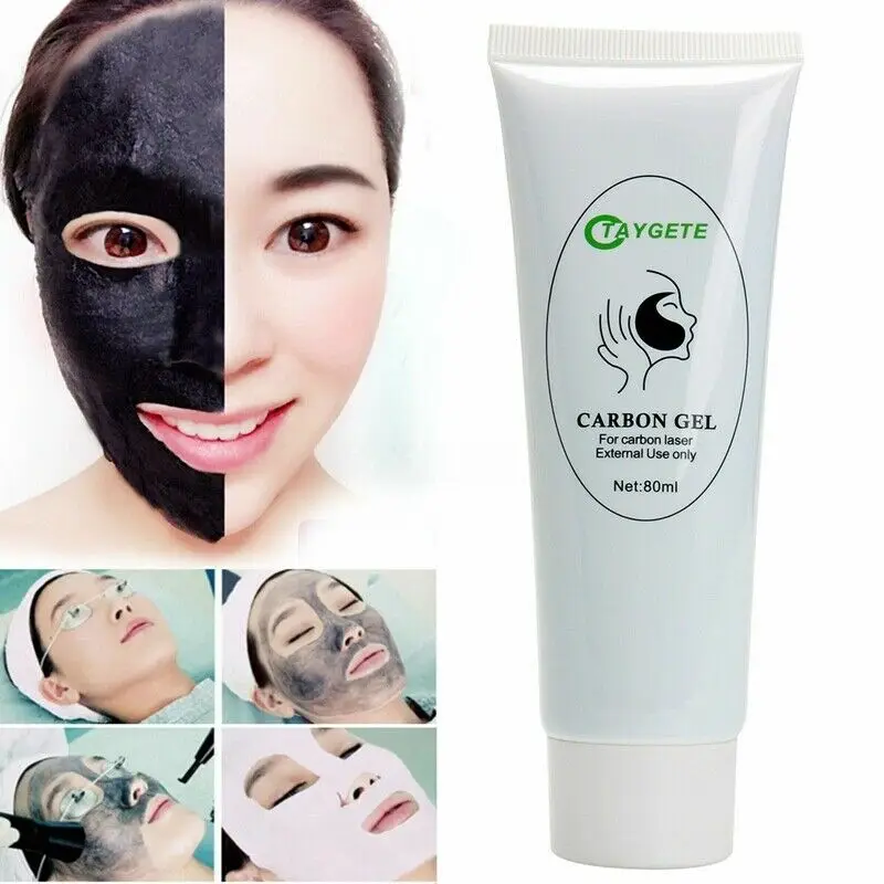 10PCS 5PCS 2PCS 1PCS Safe Carbon Cream Gel For ND YAG Laser Skin Rejuvenation Whitening Peeling Deep Cleaning 80ml /PCS