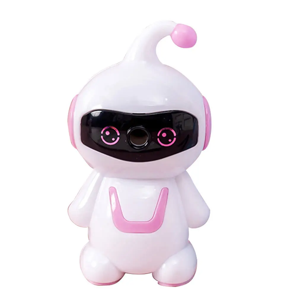 

Pencil Sharpener Sharpeners for Gadgets Schoolchildren Robot Sharpenerub Pink