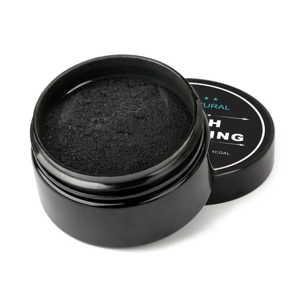 Teeth Whitening Charcoal Powder Activated Charcoal Natural Safe Whitener Teeth Whitening Solution Coconut Tooth L7D1