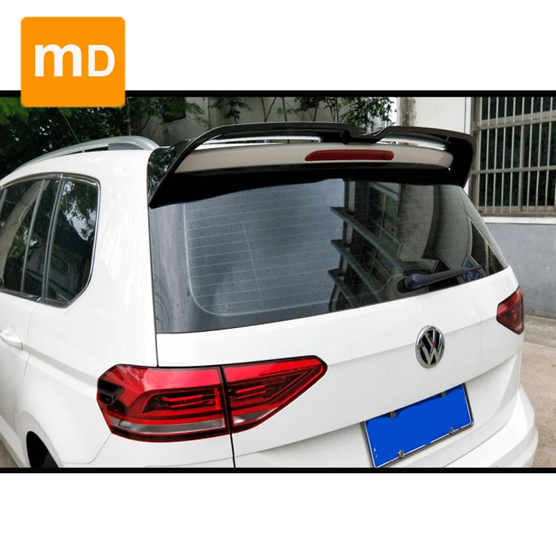 

Glossy Black Spoiler Wing For 2021 Volkswagen Tiguan L Loettinger Tail Wing Spoiler Body Kit Car Accessories Upgrade