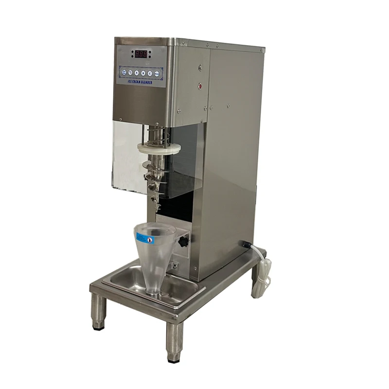 

Commercial Swirl Freeze Dessert Fruits Ice Cream Machine Yogurt Ice Cream Blending Machine Yogurt Ice Cream Blender