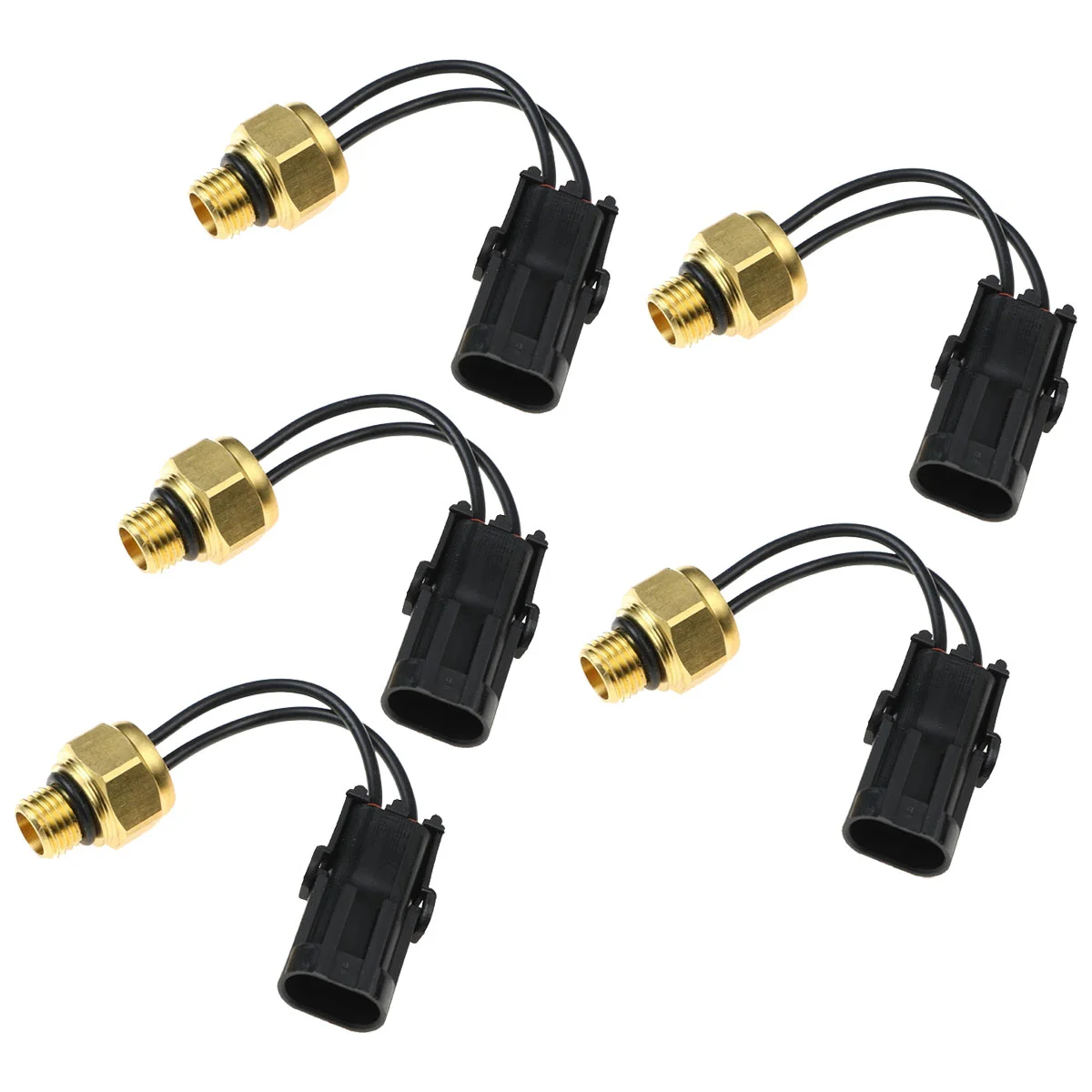 5Pcs RE503242 Engines Temperature Sensor for Equipment Fuel Injection Pump Water Temperature Switch Sensor