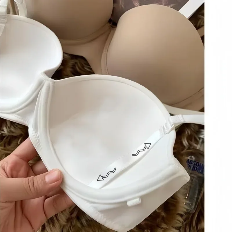 1/2 Cup Push Up Seamless Bras For Women Underwear Bra Padded Bralette Comfort Invisible Brassiere Nonwire Simple Sexy Lingerie