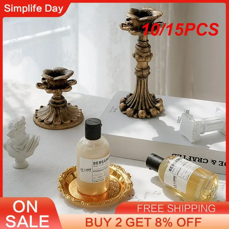 

10/15PCS Jewelry Dish Elegant Multi-functional Elegant Ring Storage Plates Earrings Necklace Tray Party Essentials High-end